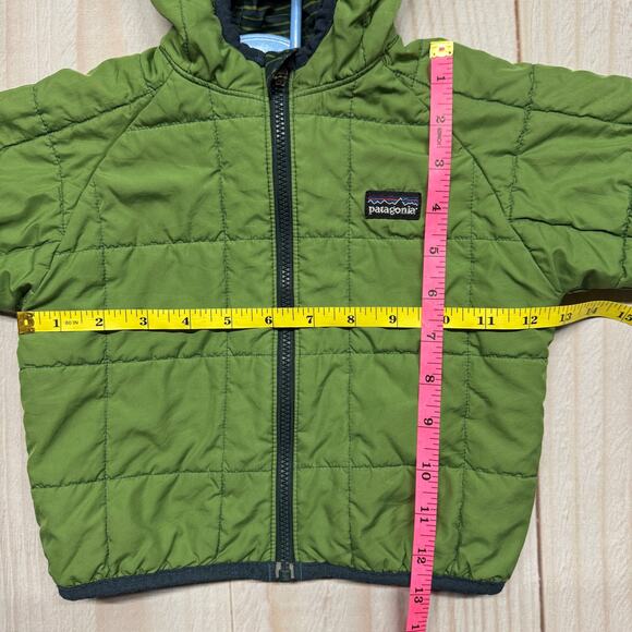 Patagonia Baby Reversible Quilted 6-12 Months Hooded Insulated Jacket - Picture 6 of 6